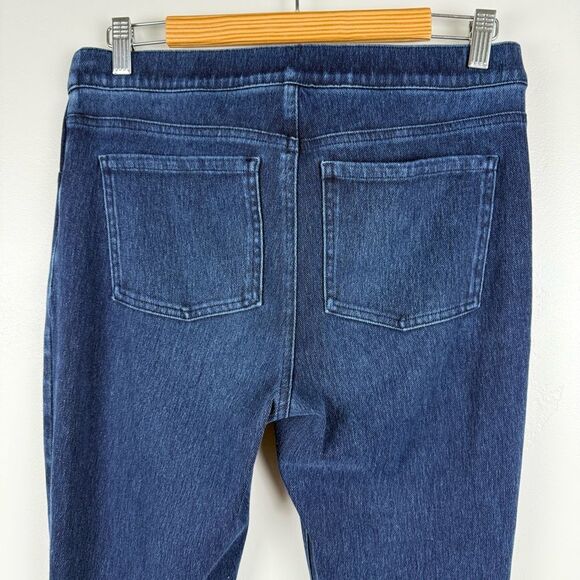 SPANX Jean-ish Ankle Leggings Size Large women's Twilight Rinse 20018R - Picture 5 of 8